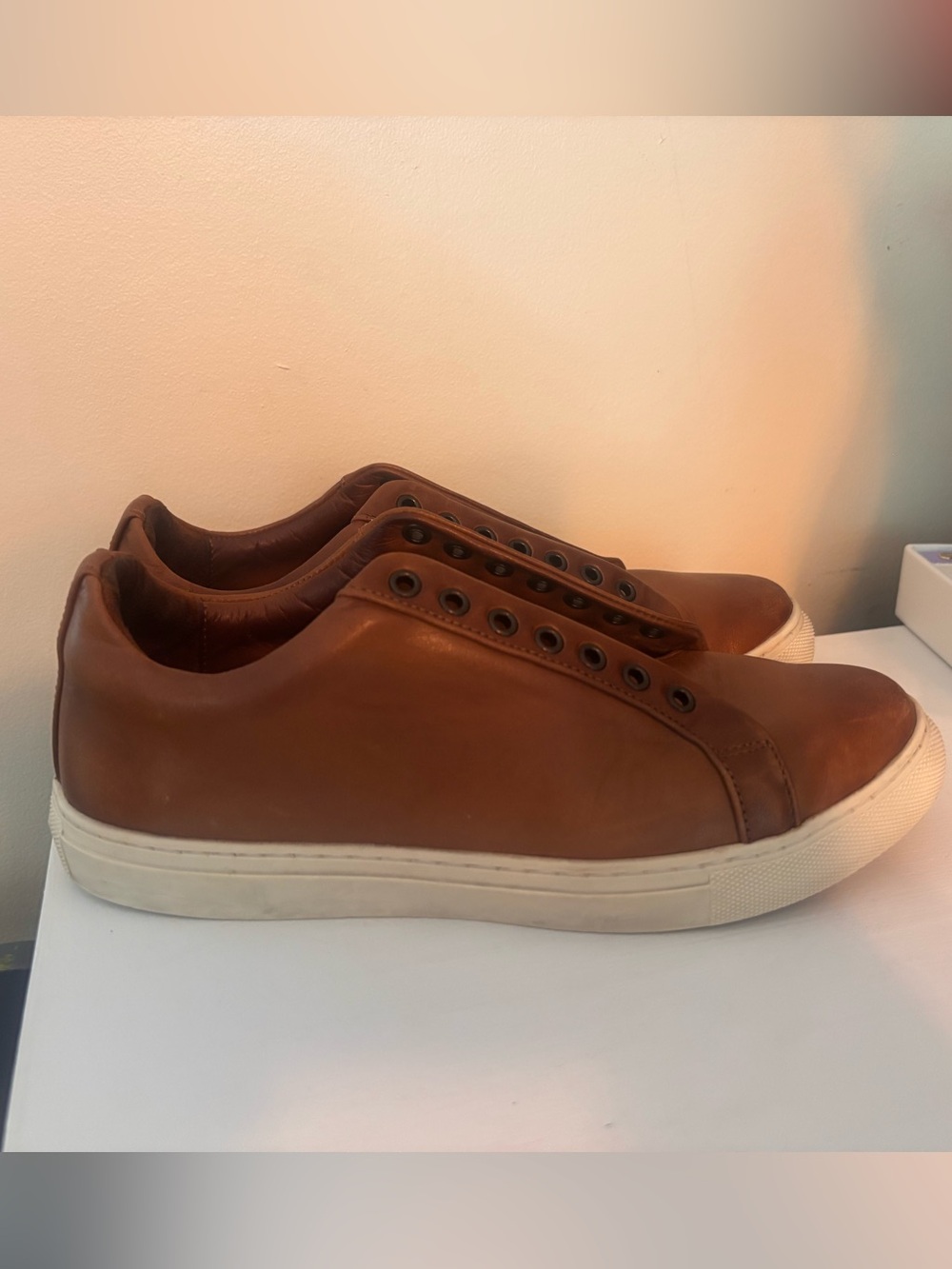 Thursday Men's Leather Low Top Sneakers